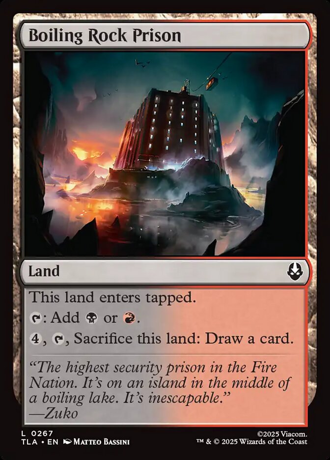 Boiling Rock Prison - carta Magic The Gathering