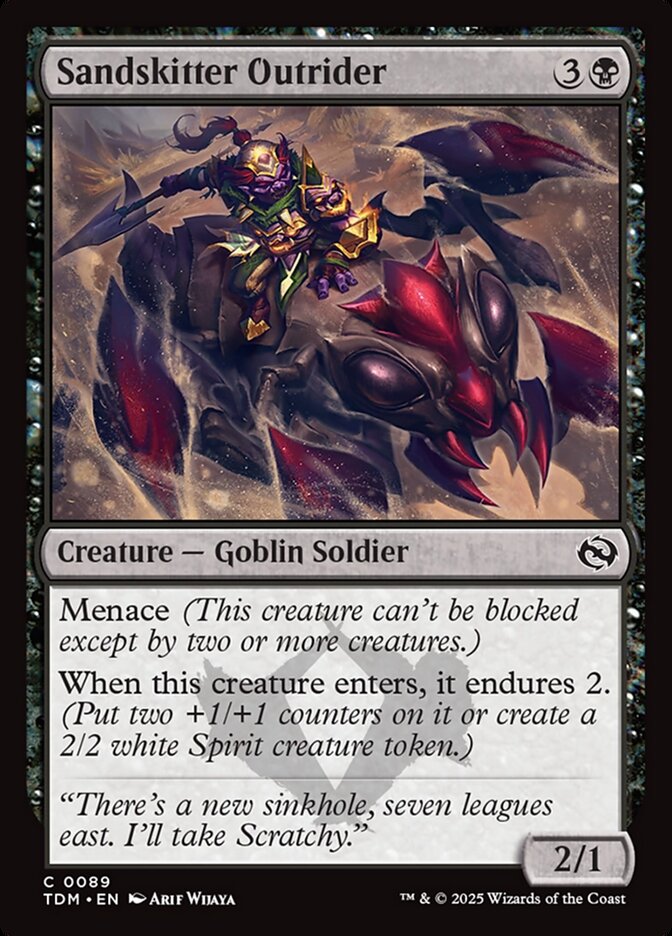 Sandskitter Outrider - carta Magic The Gathering