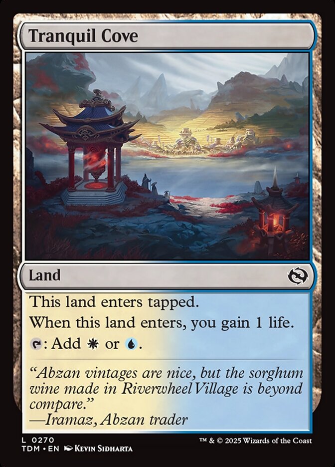 Tranquil Cove - carta Magic The Gathering
