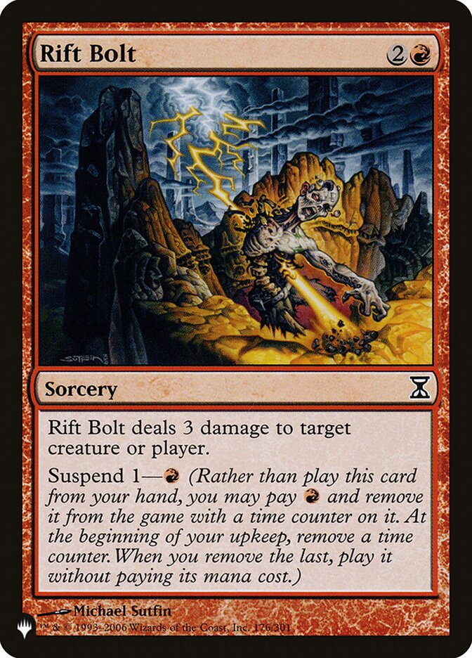 Rift Bolt - carta Magic The Gathering