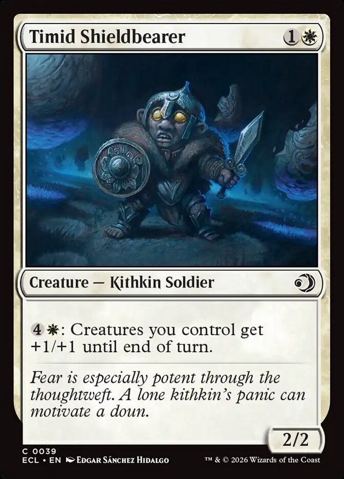Timid Shieldbearer - carta Magic The Gathering