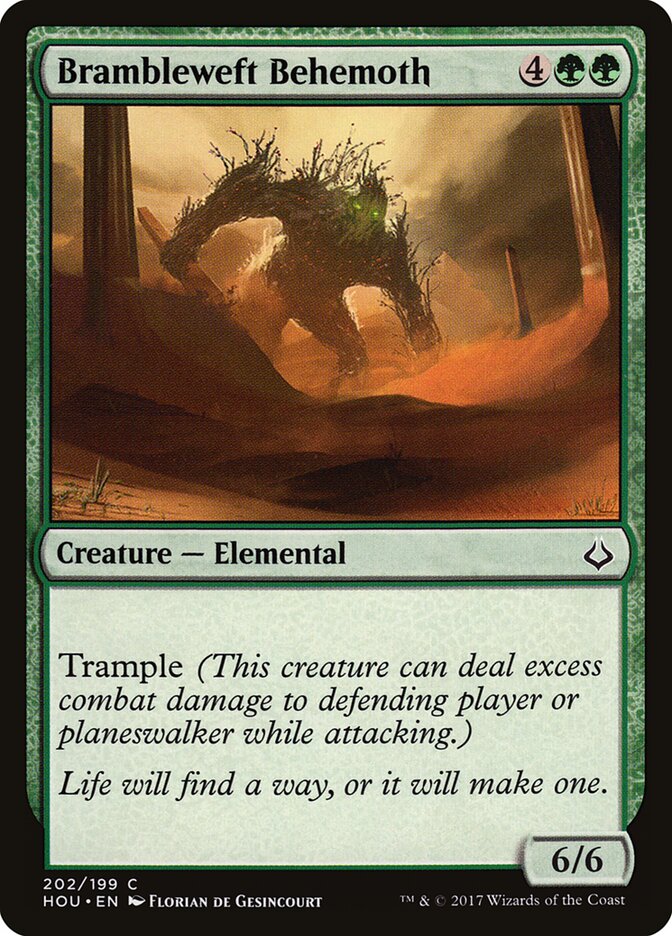 Brambleweft Behemoth - carta Magic The Gathering