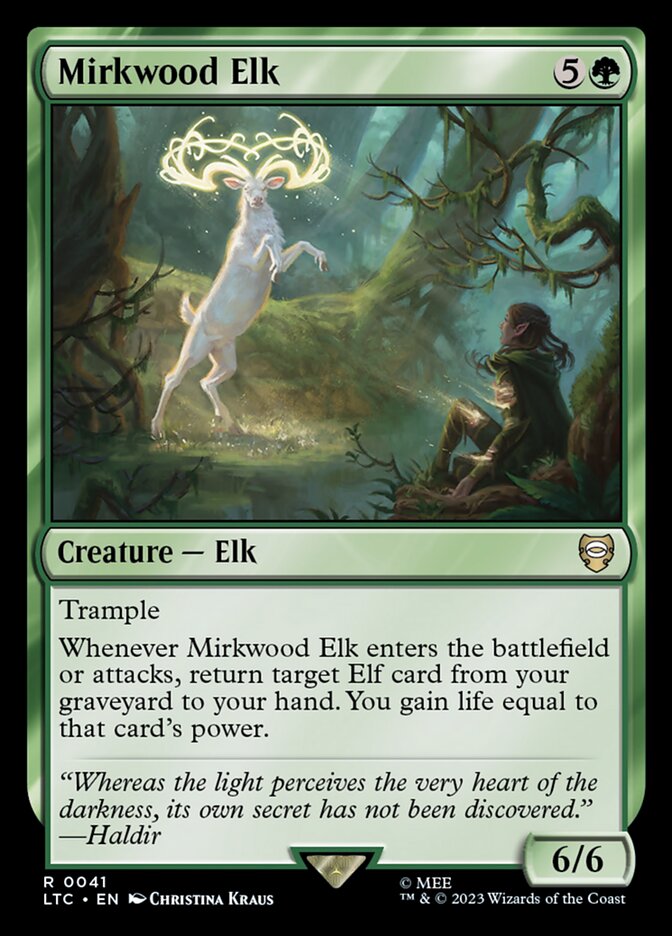 Mirkwood Elk - carta Magic The Gathering