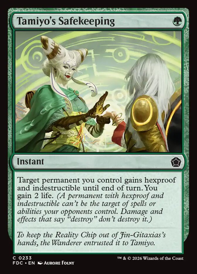 Tamiyo's Safekeeping - carta Magic The Gathering