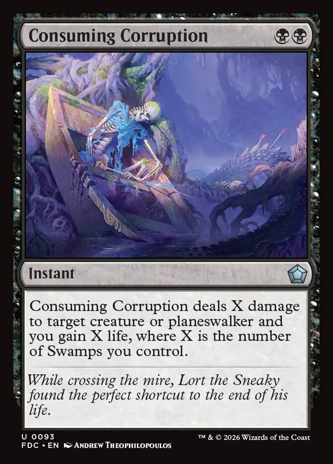 Consuming Corruption - carta Magic The Gathering