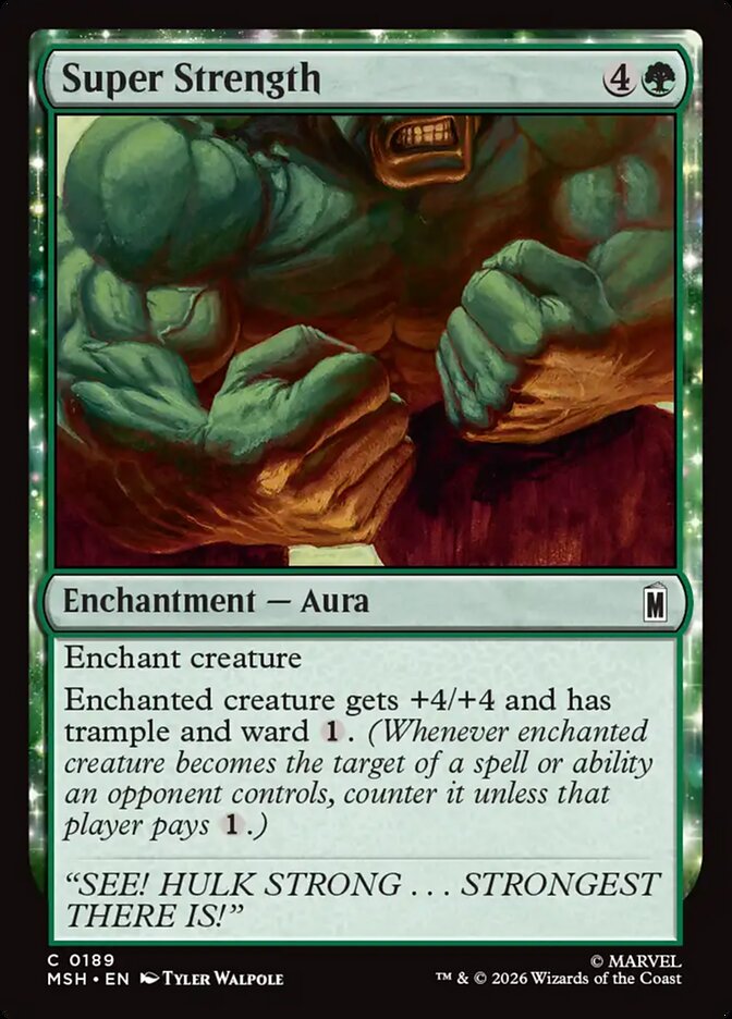 Super Strength - carta Magic The Gathering