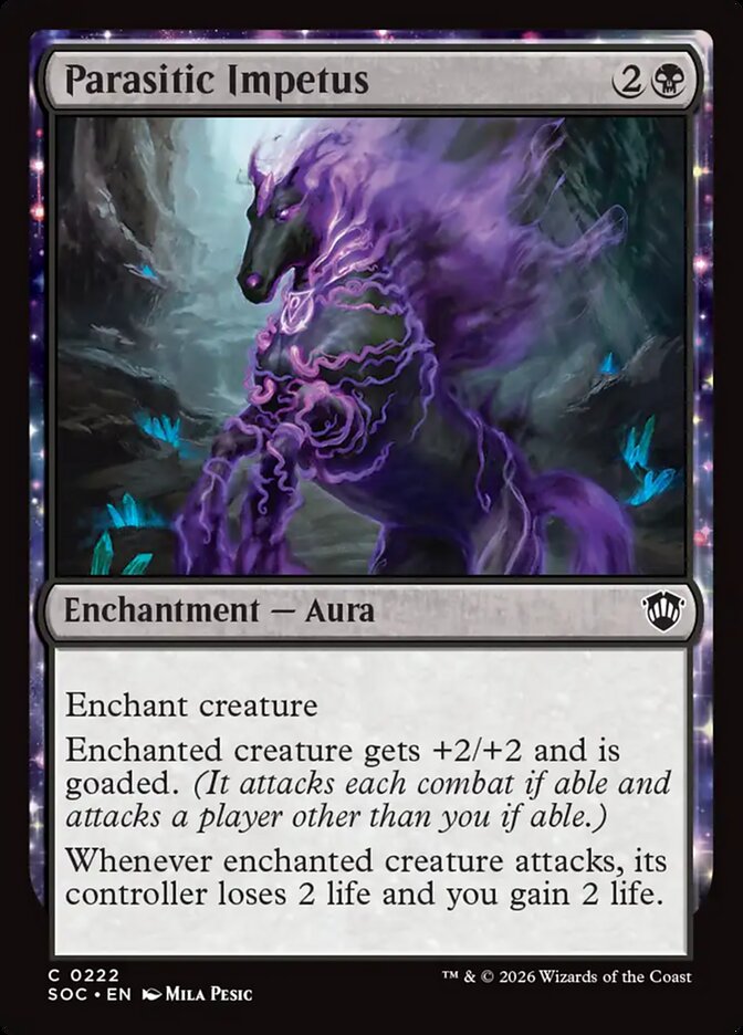Parasitic Impetus - carta Magic The Gathering