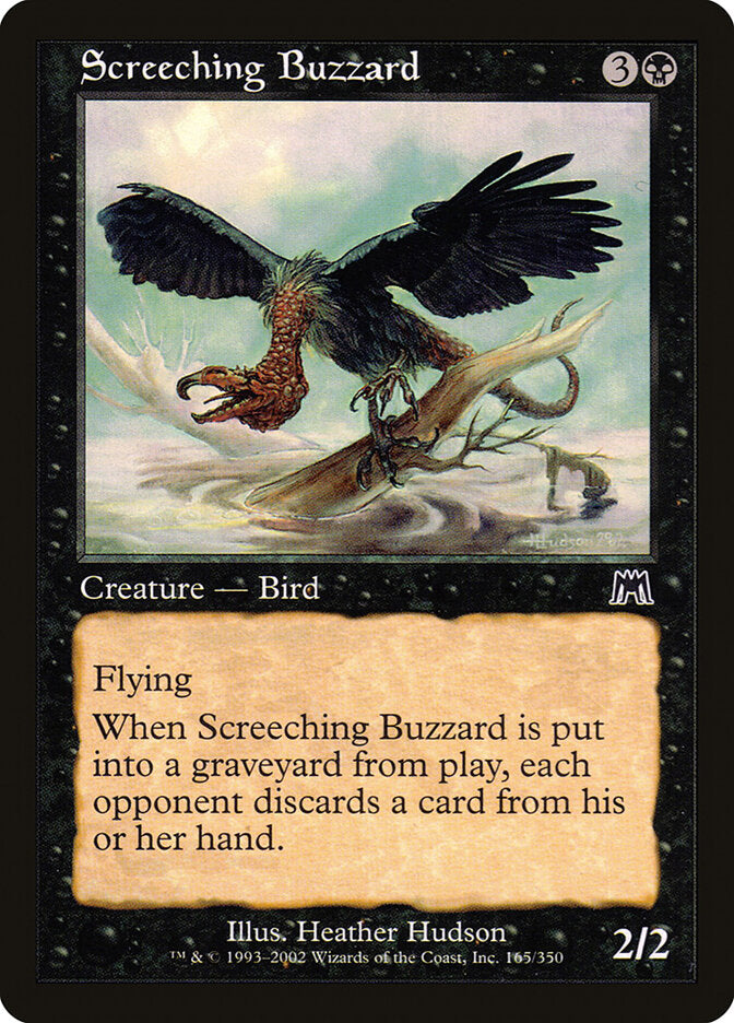 Screeching Buzzard - carta Magic The Gathering