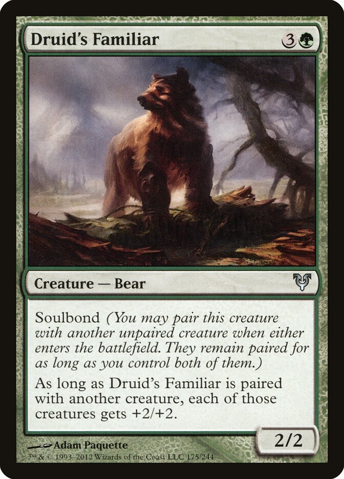 Druid's Familiar - carta Magic The Gathering