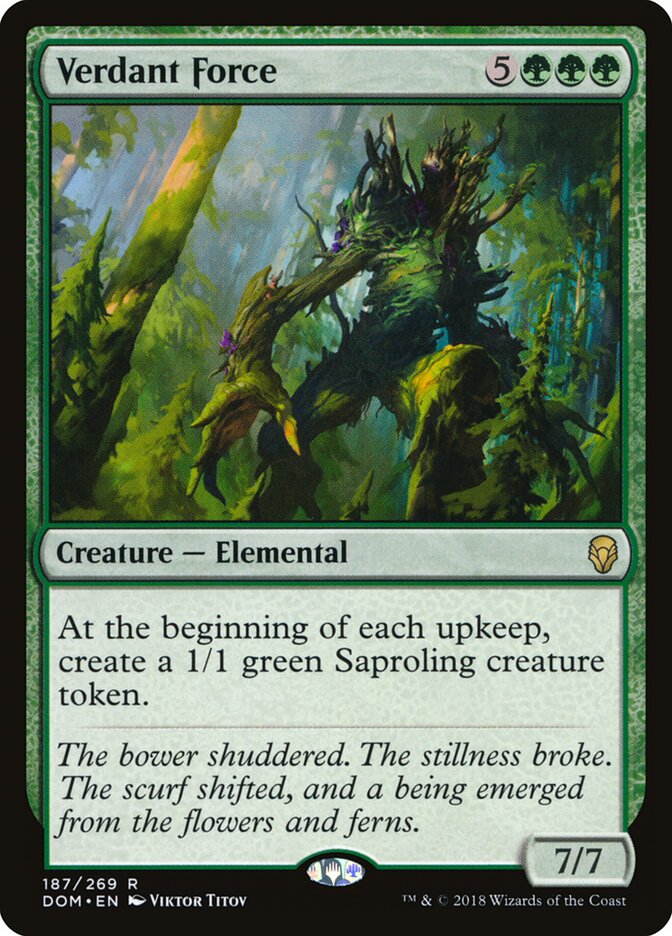 Verdant Force - carta Magic The Gathering