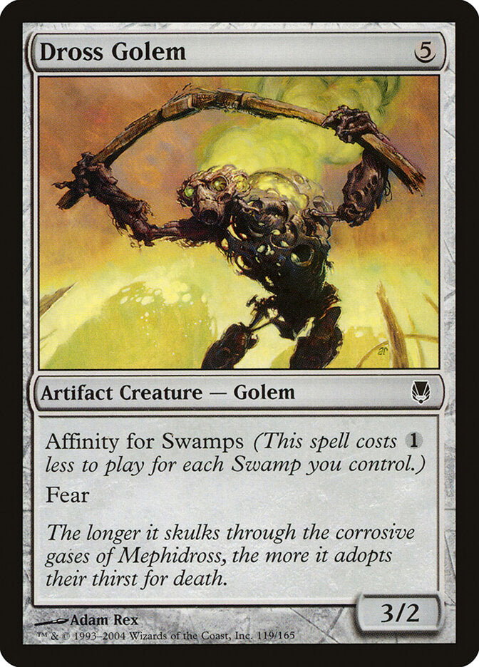 Dross Golem - carta Magic The Gathering