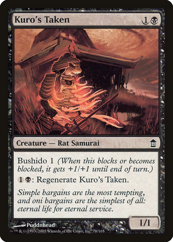 Kuro's Taken - carta Magic The Gathering