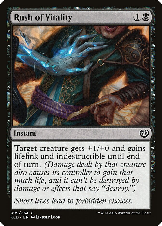 Rush of Vitality - carta Magic The Gathering