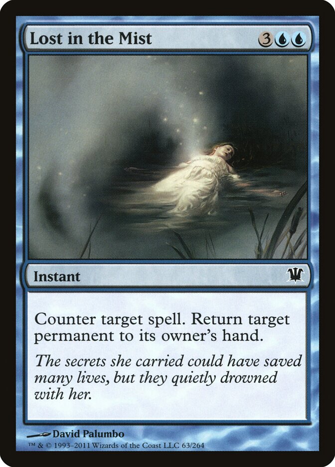 Lost in the Mist - carta Magic The Gathering