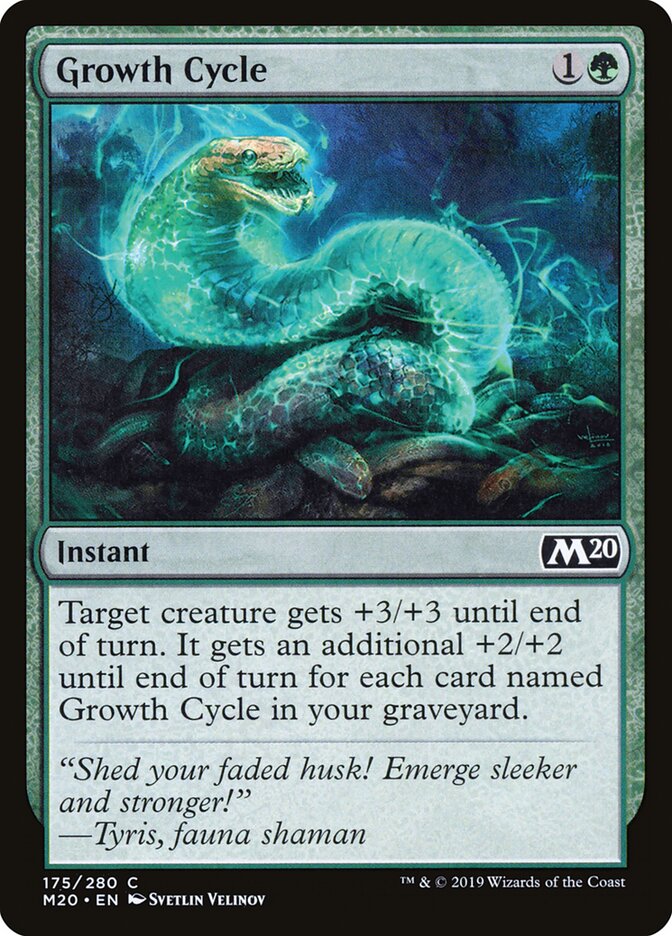 Growth Cycle - carta Magic The Gathering