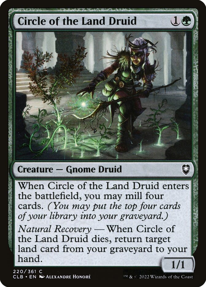 Circle of the Land Druid - carta Magic The Gathering