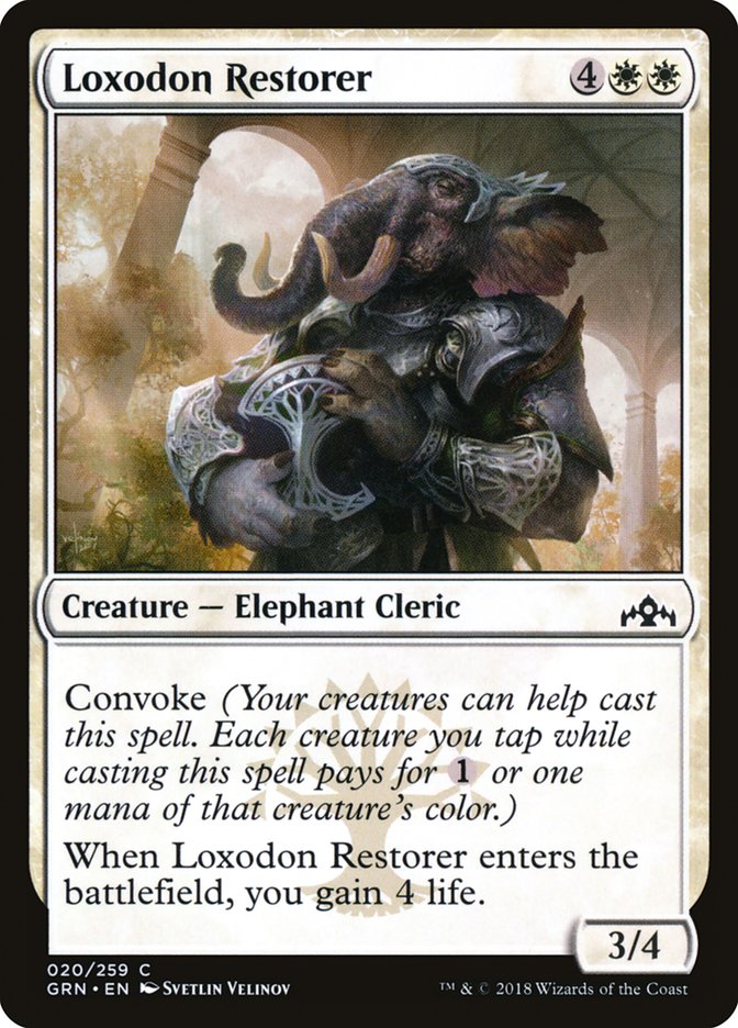 Loxodon Restorer - GRN-020-NF-STD