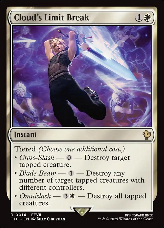Cloud's Limit Break - carta Magic The Gathering