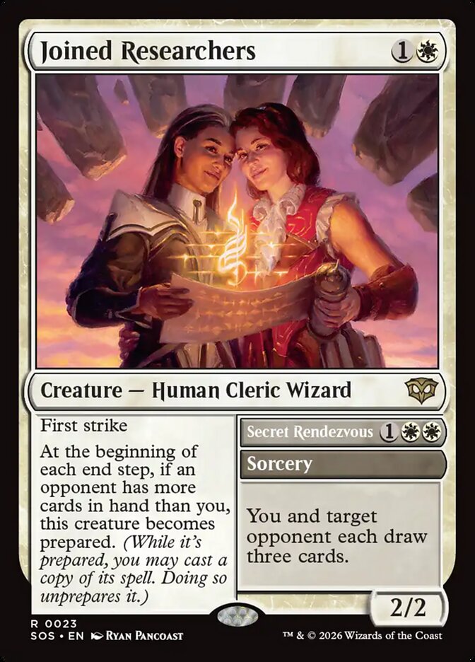 Joined Researchers // Secret Rendezvous - carta Magic The Gathering