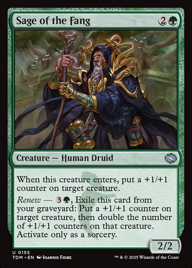 Sage of the Fang - carta Magic The Gathering