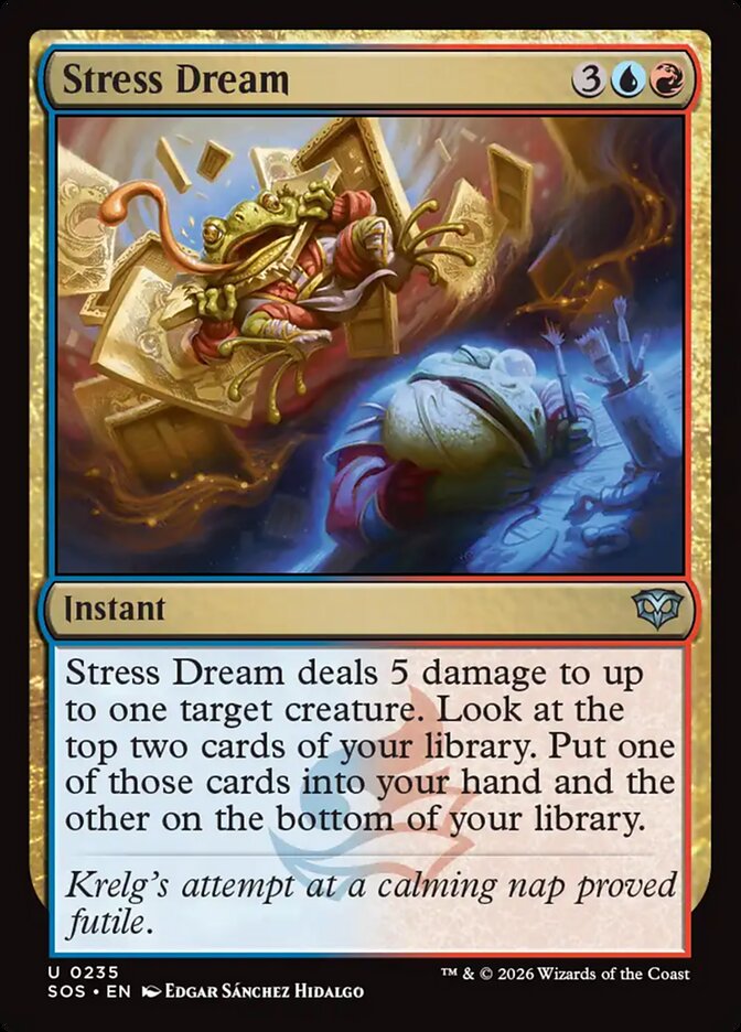 Stress Dream - carta Magic The Gathering