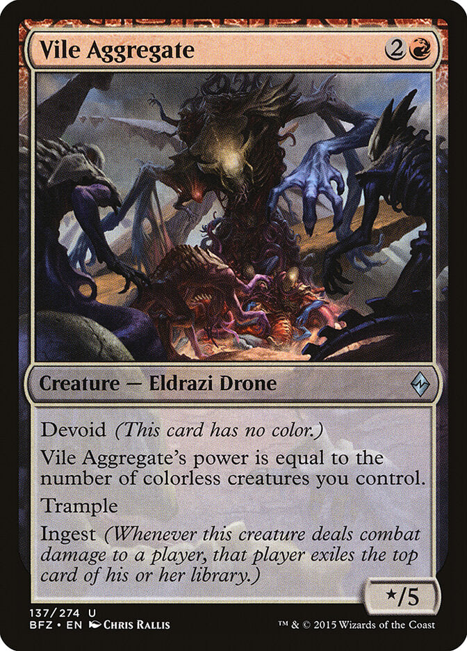 Vile Aggregate - carta Magic The Gathering