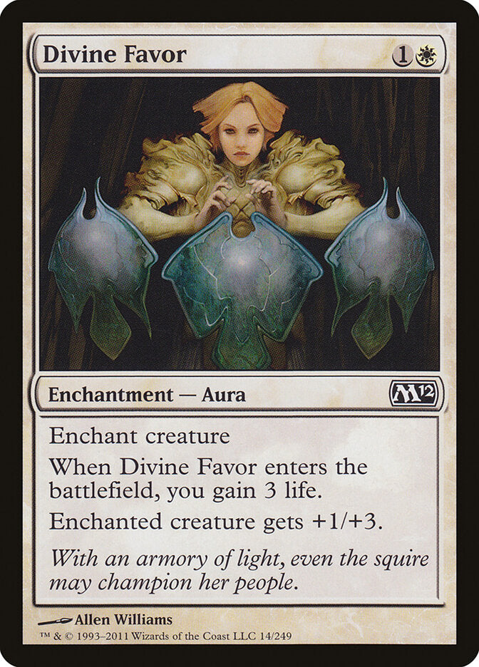 Divine Favor - carta Magic The Gathering