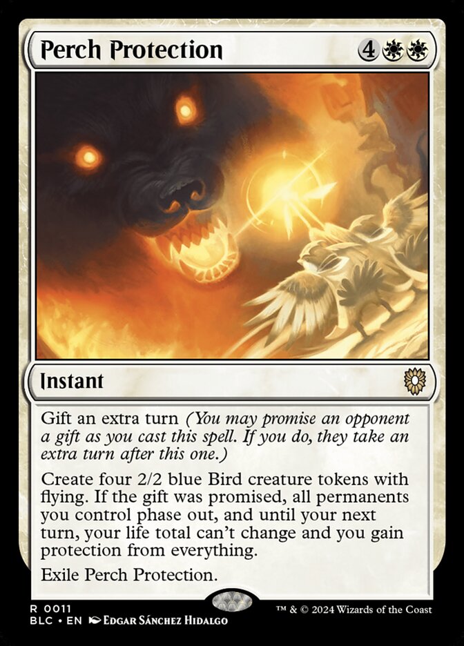Perch Protection - carta Magic The Gathering