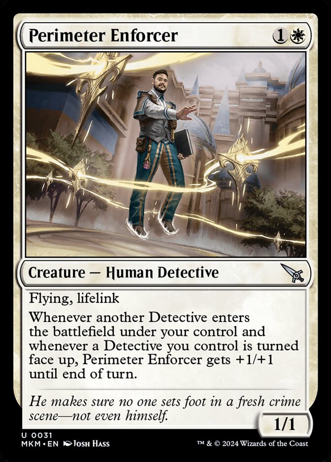 Perimeter Enforcer - carta Magic The Gathering