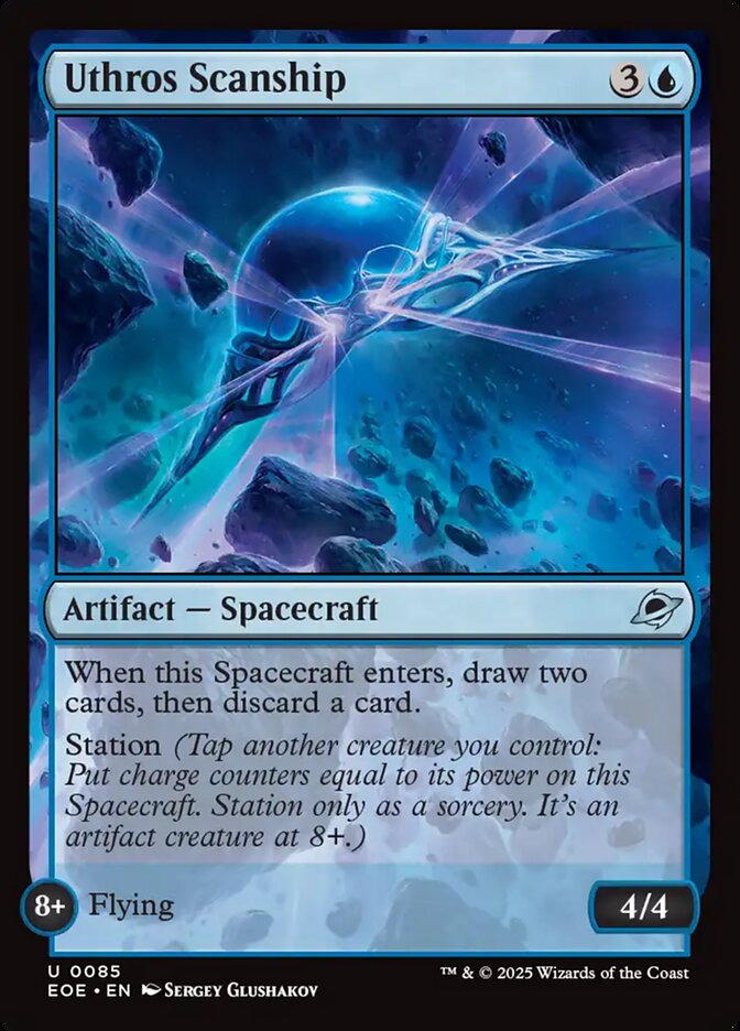 Uthros Scanship - carta Magic The Gathering