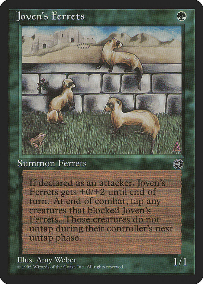Joven's Ferrets - carta Magic The Gathering