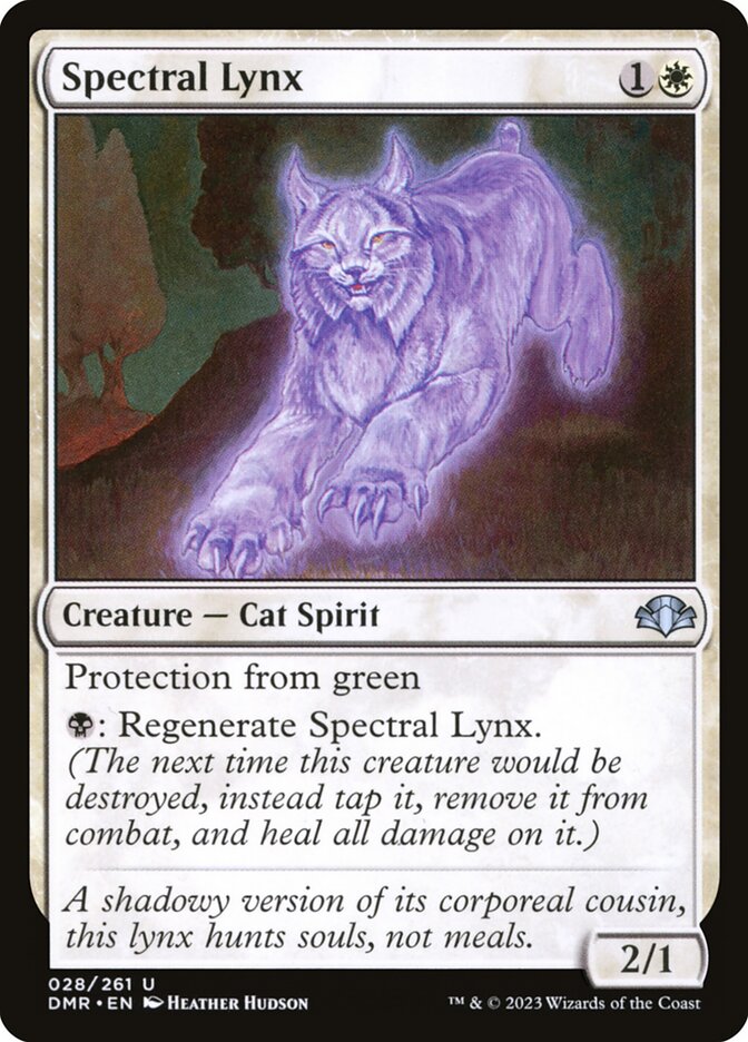 Spectral Lynx - carta Magic The Gathering