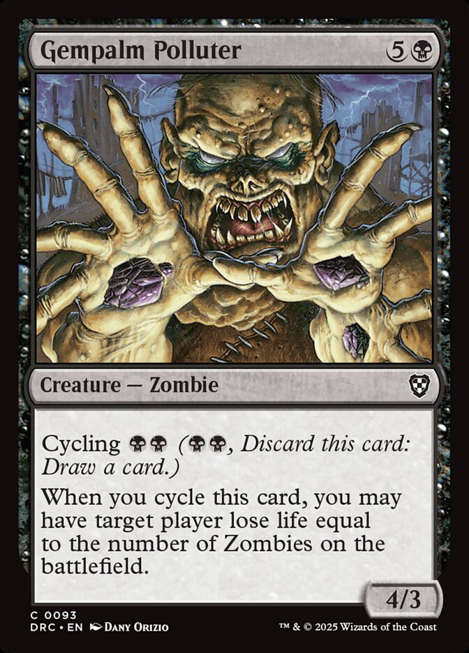 Gempalm Polluter - carta Magic The Gathering