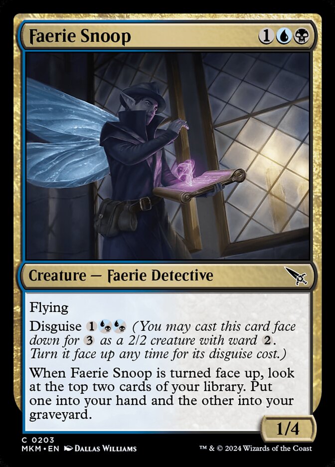 Faerie Snoop - carta Magic The Gathering