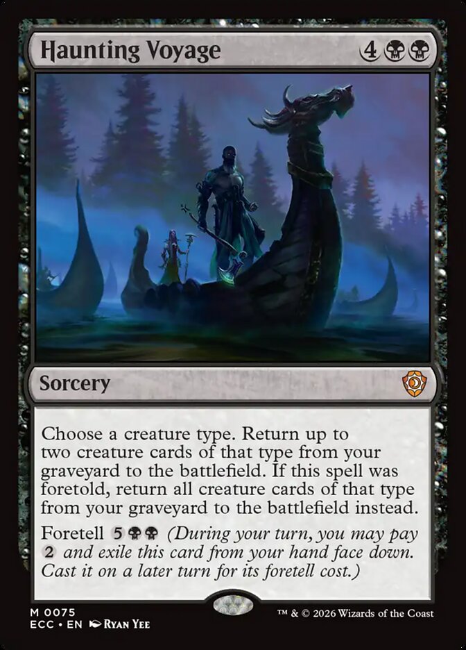 Haunting Voyage - carta Magic The Gathering