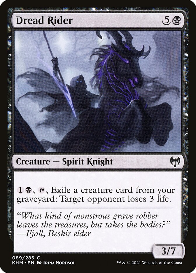 Dread Rider - carta Magic The Gathering