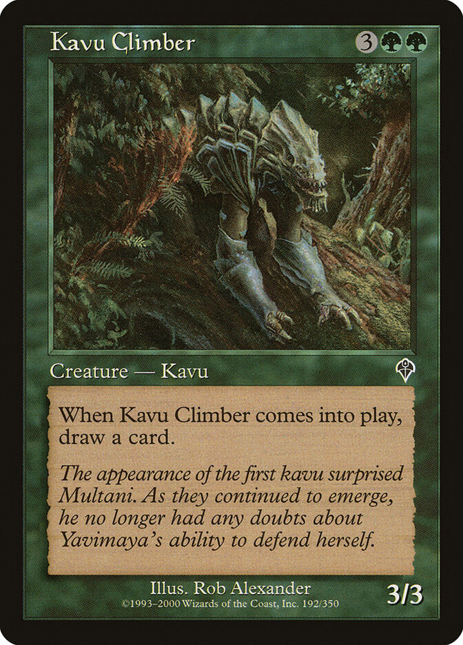 Kavu Climber - carta Magic The Gathering
