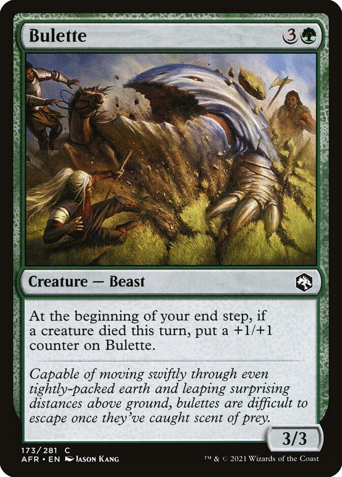Bulette - carta Magic The Gathering