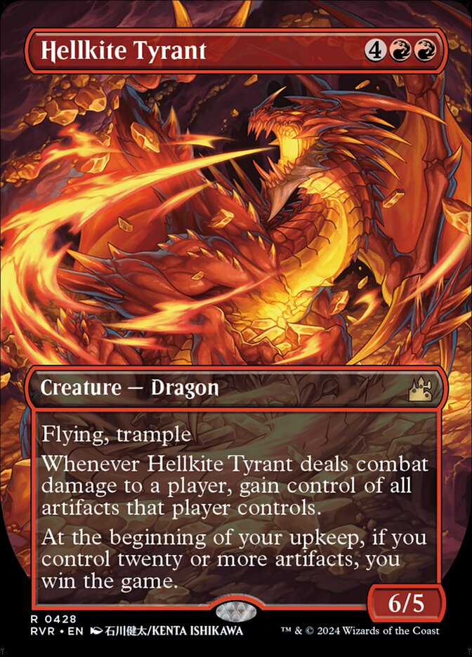 Hellkite Tyrant - carta Magic The Gathering