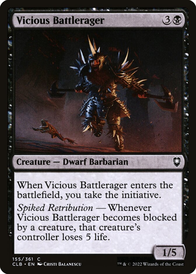 Vicious Battlerager - carta Magic The Gathering