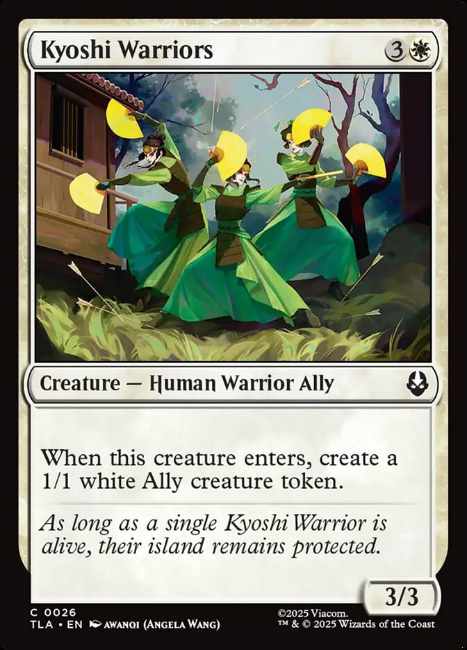 Kyoshi Warriors - carta Magic The Gathering