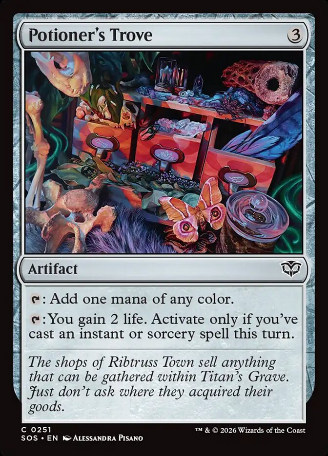Potioner's Trove - carta Magic The Gathering