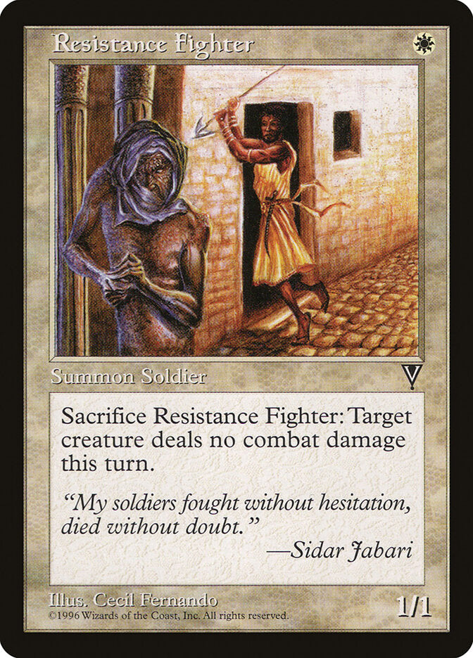 Resistance Fighter - carta Magic The Gathering
