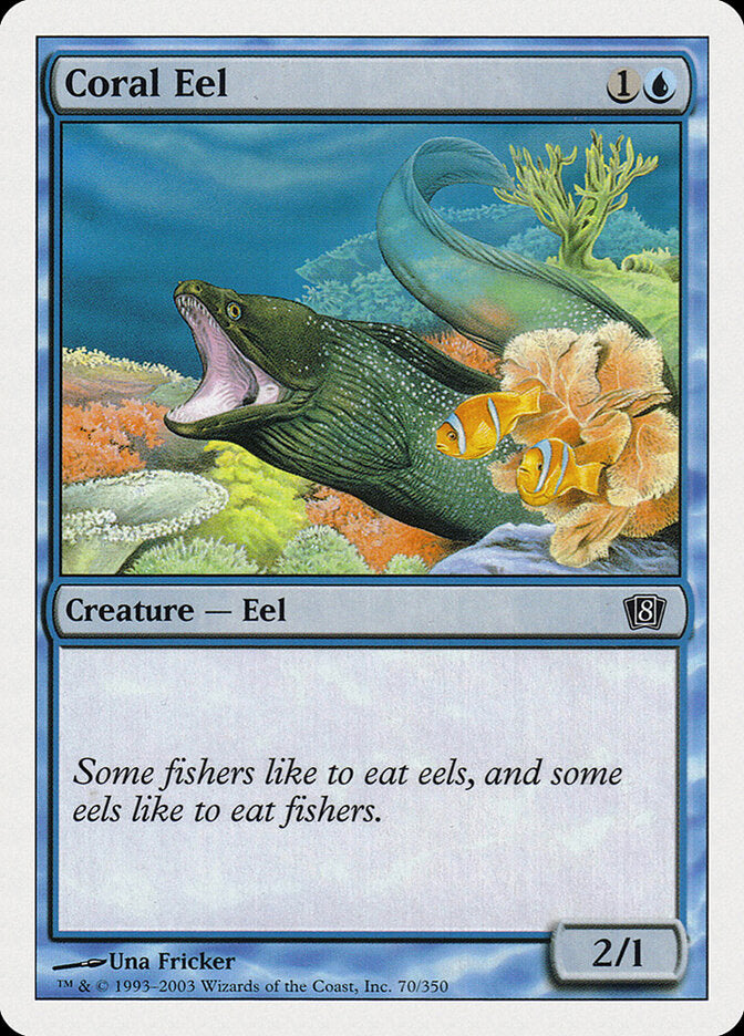 Coral Eel - carta Magic The Gathering