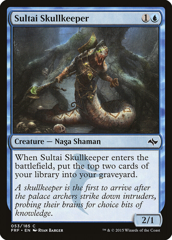 Sultai Skullkeeper - carta Magic The Gathering