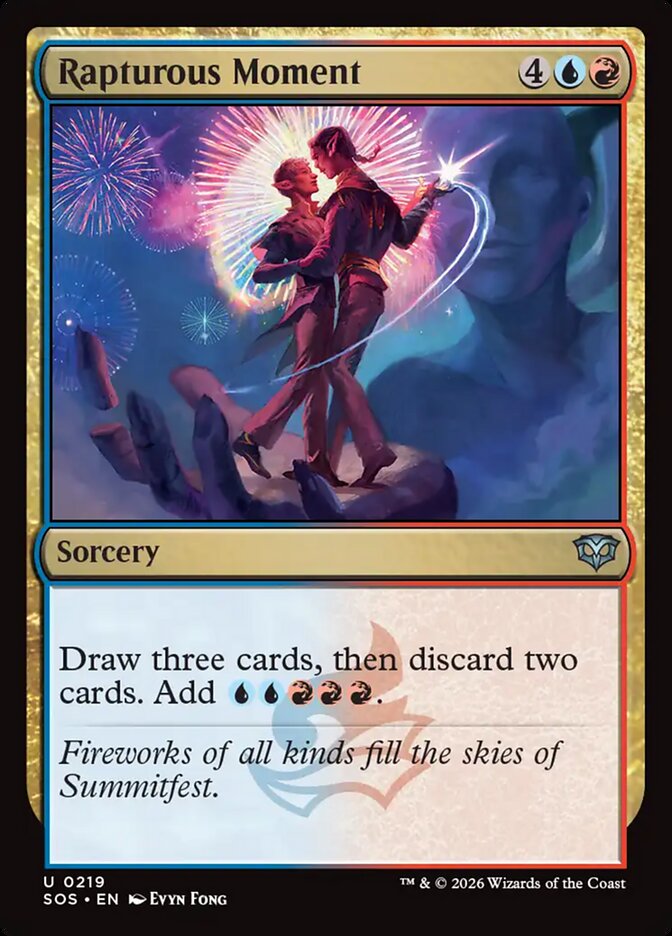 Rapturous Moment - carta Magic The Gathering