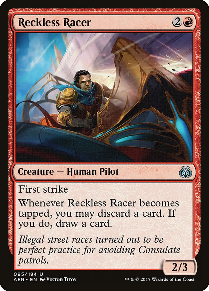 Reckless Racer - carta Magic The Gathering