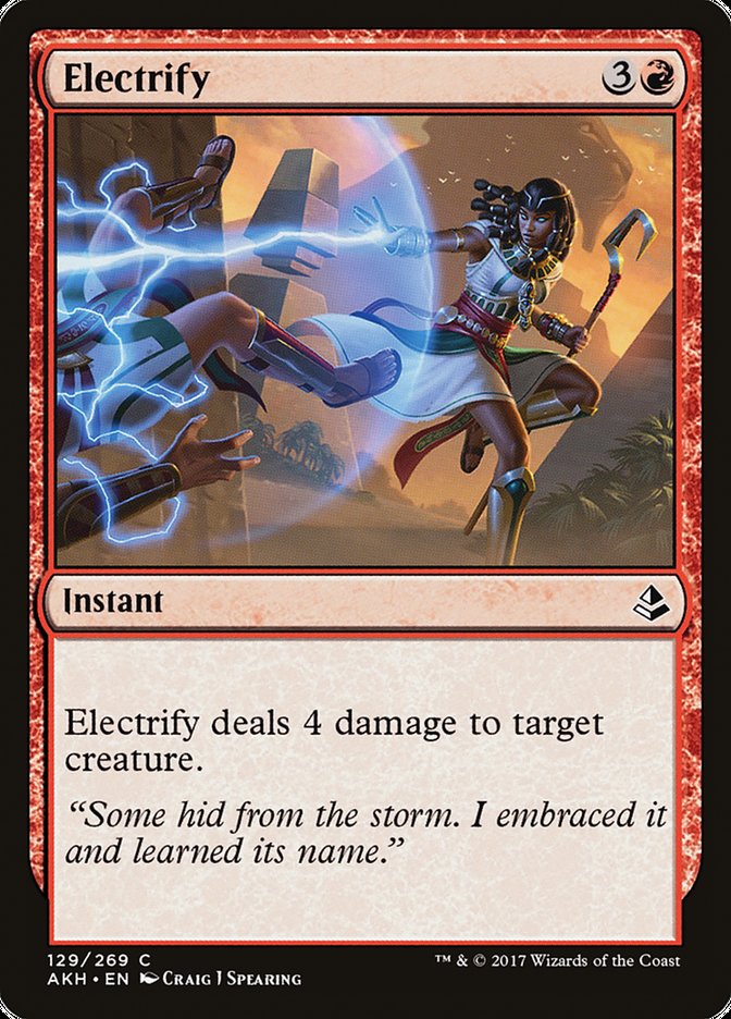 Electrify - carta Magic The Gathering