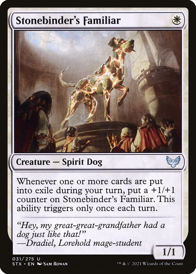 Stonebinder's Familiar - carta Magic The Gathering