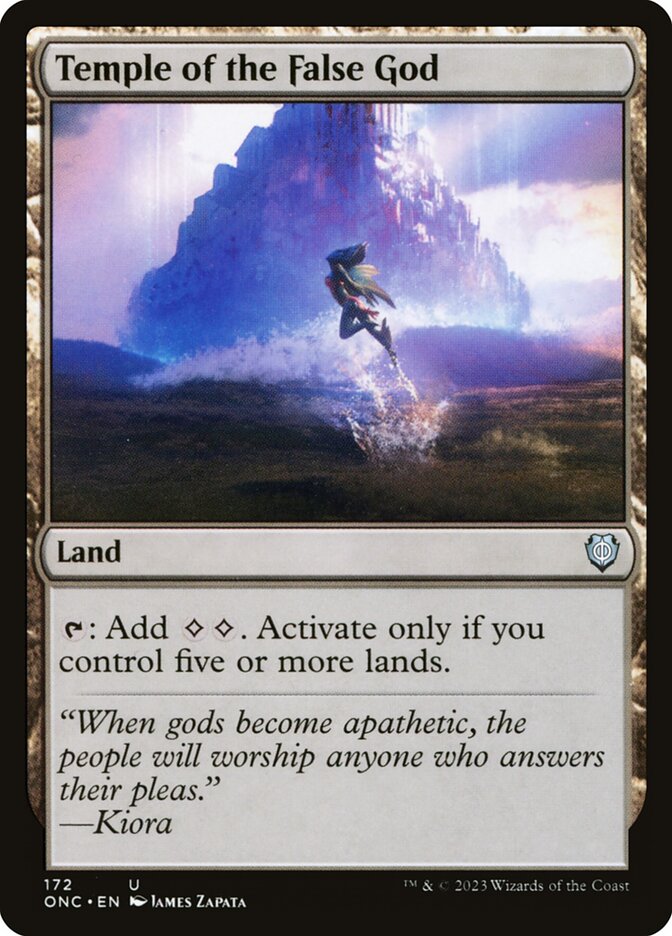 Temple of the False God - carta Magic The Gathering